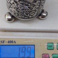 RRR-Сребърна чаша,Англия 18 век/сребро 925 проба, снимка 13 - Антикварни и старинни предмети - 39477171