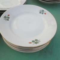 Български порцелан чинии,купи сосиера  37 части, снимка 7 - Чинии - 34882052