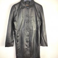 Gina Mariolano leather coat 40, снимка 1 - Палта, манта - 37825309