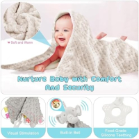 Нов Луксозен Бебешки Подаръчен Комплект за Момче - 9 Елемента за новородено, снимка 2 - Други - 44610993