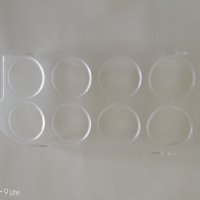 Поставка за яйца за хладилник, прозрачна, 218х10х24 мм, 8 яйца - само по телефон!, снимка 1 - Други - 40694537