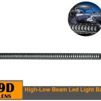 9D Off-Road Led Bar с лупи, 400 W, 140 см, снимка 2 - Аксесоари и консумативи - 42134805