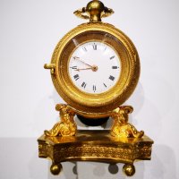 RRR-Настолен( DESK CLOCK)часовник-1/4 репетир(1780г.каретен часовник, снимка 1 - Джобни - 31231969