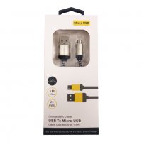 Кабел  USB към Type C/ USB към Lightning  1.5м -Метални накрайници Преходник , снимка 2 - USB кабели - 33821089