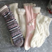 Топли терлици с вата - 4бр, снимка 9 - Дамски чорапи - 39219288