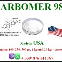 Carbomer-Съставка За Гелове, Дезинфектанти, Крем. Машини за ХВП - Етикетиращи, Пълначни, снимка 1 - Други - 29208179