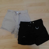 Къси гащи Бермуда на H&M и BERSHKA , снимка 1 - Къси панталони и бермуди - 44758688