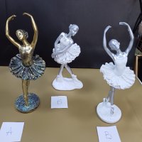 Балерина- фигура от висококачествен полирезин - три модела, снимка 1 - Статуетки - 42676074