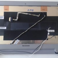 Lenovo Z510 - капак с безела+панти+LSD кабел, снимка 2 - Части за лаптопи - 29440529