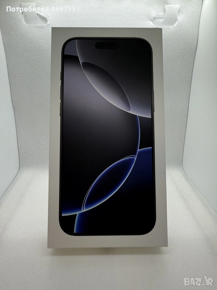 ЧИСТО НОВ! iPhone 16 pro Max 256 GB, снимка 1