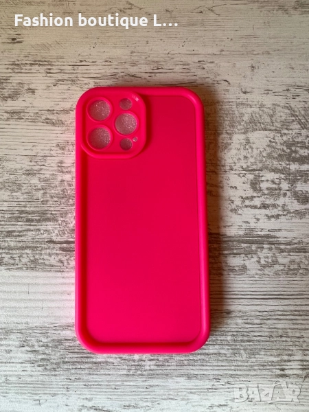 Кейс / калъф за айфон 13 про макс чисто нов цикламено розов материала гума силикон 🩷🩷🩷🩷, снимка 1