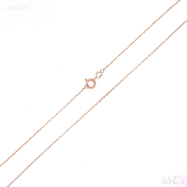 Златен синджир 1,01гр. 41,0см. 14кр. проба:585 модел:36782-5, снимка 1