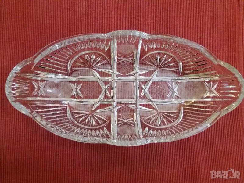 Кристална купа, фруктиера. , снимка 1
