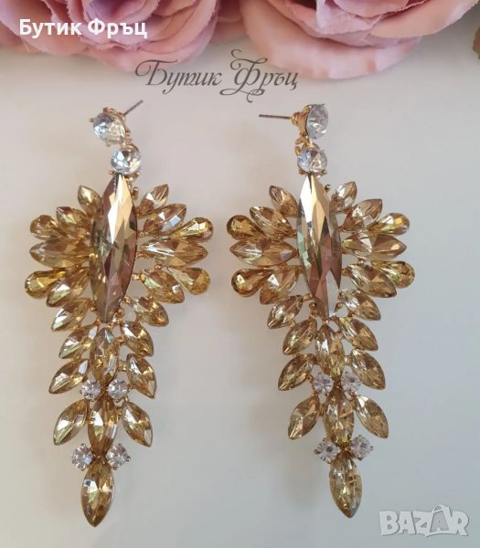 Обеци голд, снимка 1