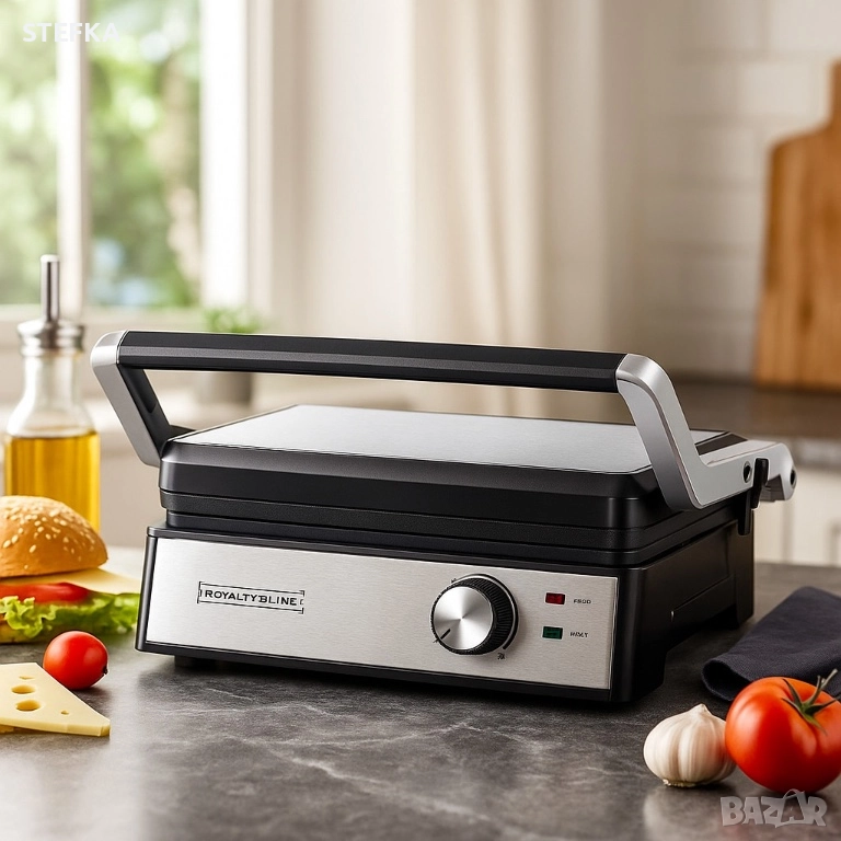 Електрически грил -тостер 2в1, снимка 1
