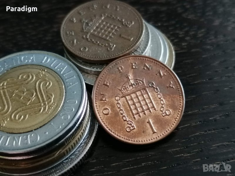 Монета - Великобритания - 1 пени | 2004г., снимка 1