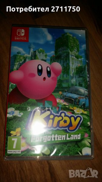 Чисто нова игра Kirby and the Forgotten Land за Nintendo Switch нинтендо, снимка 1