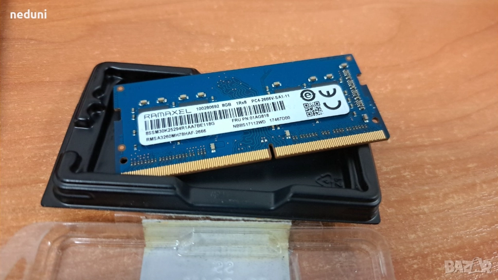 Лаптоп памет 8GB PC4-2666V-SA1-11, снимка 1