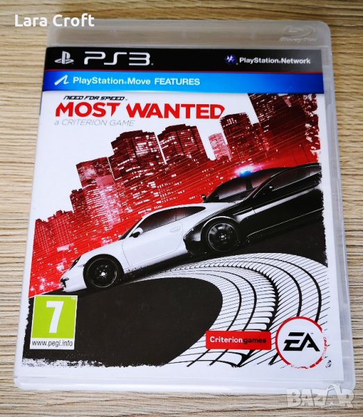 PS3 Need For Speed Most Wanted NFS Playstation 3 Плейстейшън 3, снимка 1