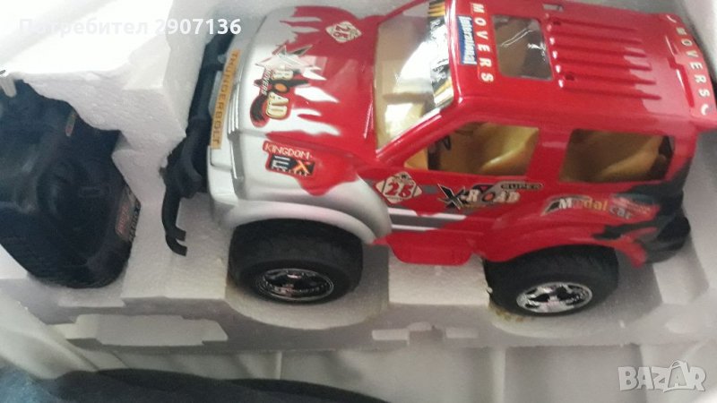 ГОЛЯМ ДЖИП С ДИСТАНЦИОННО УПРАВЛЕНИЕ , 28см дължина 15см височина , снимка 1