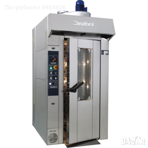 Професионална ротационна фурна за 15 тави, снимка 1