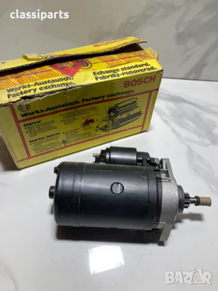 Нов стартер Bosch за Фолксваген Голф 1, Джета и Кади 1.5 D, 1.6 D, 1.6 TD / VW Golf I, Jetta, Caddy, снимка 1
