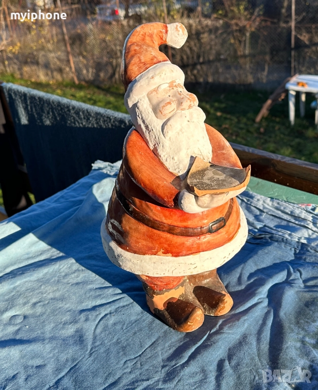 Керамична фигурка на Дядо Коледа , снимка 1