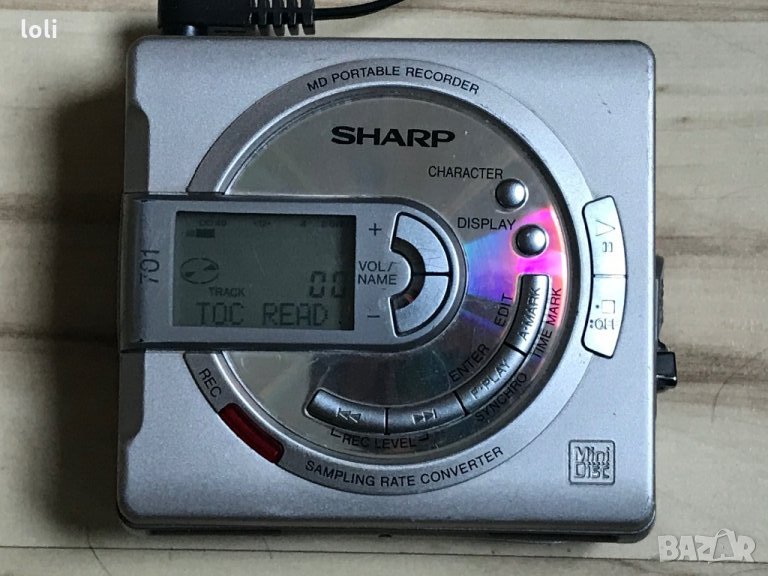 Sharp MD-MS701H мини диск плейър, снимка 1