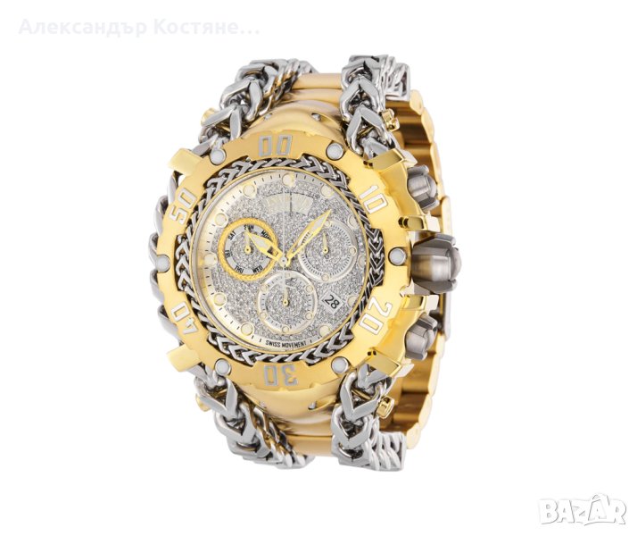 Мъжки часовник Invicta Gladiator Reserve 0.90 Carat Diamond Swiss, снимка 1