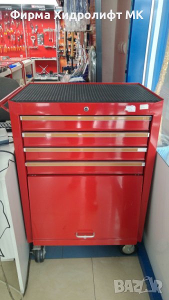 KS TOOLS 890.0004 Количка за инструменти с 4 чекмеджета , снимка 1