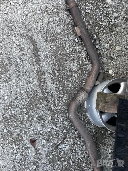 мека връзка гърне ауспус мерцедес ц класа w204 c 200 c 220 , снимка 1