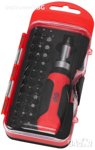 Комплект отвертки с тресчотка My Project / 38 части, снимка 1