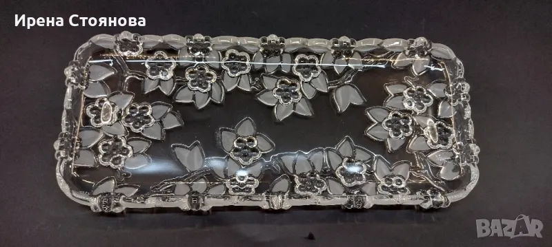 Декоративно плато за сервиране "Carmen", Walther Glas, 1960-1970 г. 

, снимка 1