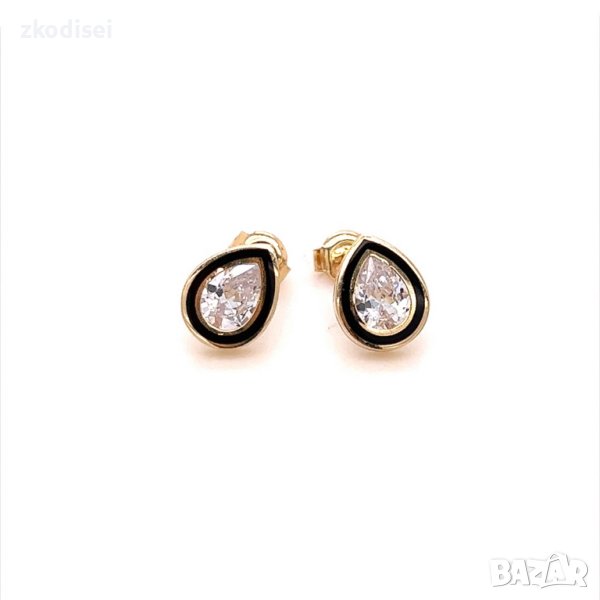 Златни обеци 2,15гр. 14кр. проба:585 модел:21900-4, снимка 1