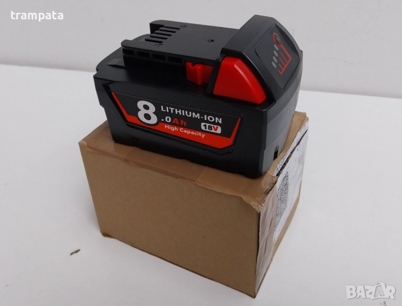 НАЙ ДОБРАТА ОФЕРТА НОВА Батерия 18V / 8Ah за Milwaukee М18 , снимка 1