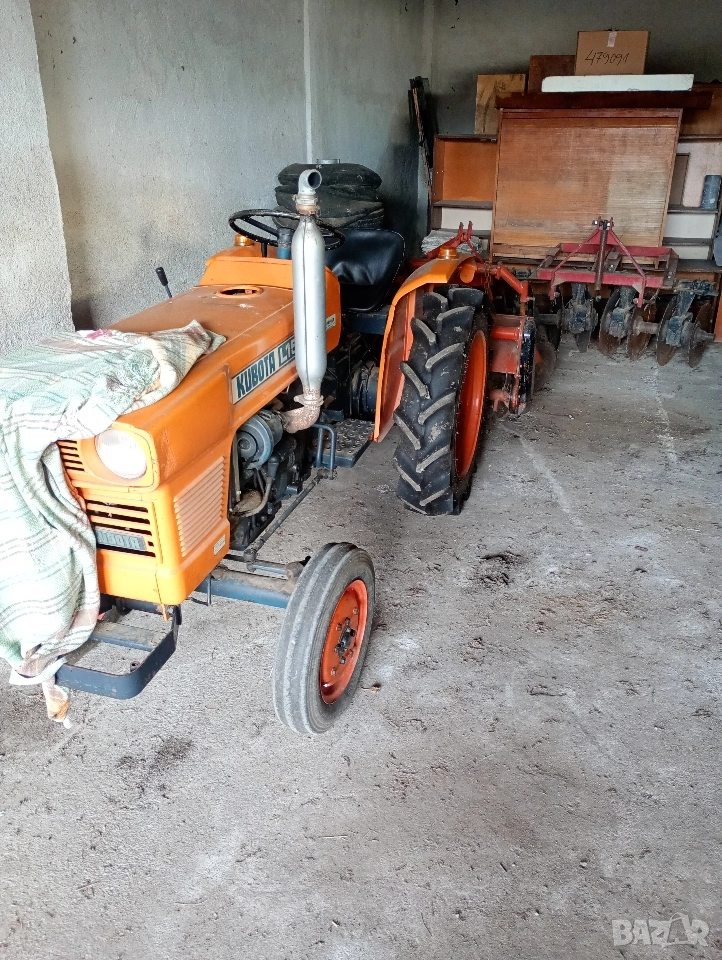 Трактор Кубота с пълно оборудване , снимка 1