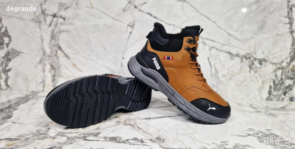 Мъжки зимни боти Puma с топла вата, снимка 1