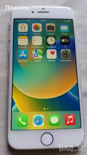 Смартфон Apple iPhone 8 (бартер), снимка 1