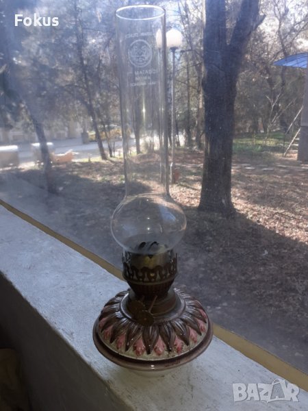 Стара газена лампа, снимка 1