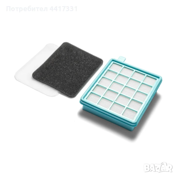 Комплект филтри за прахосмукачка Philips PowerPro Active-1085, снимка 1