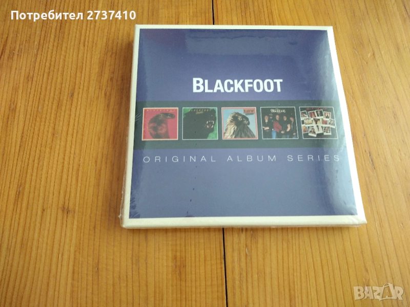 BLACKFOOT - BOX SET 5cd 35лв оригинални дискове, снимка 1