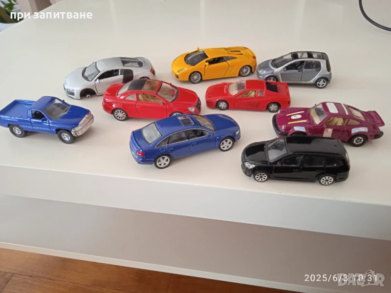 Колички Audi, Vw, Porsche, Ford, Lamborghini, Ferrari, Dodge 1/46 до 1/32, снимка 1