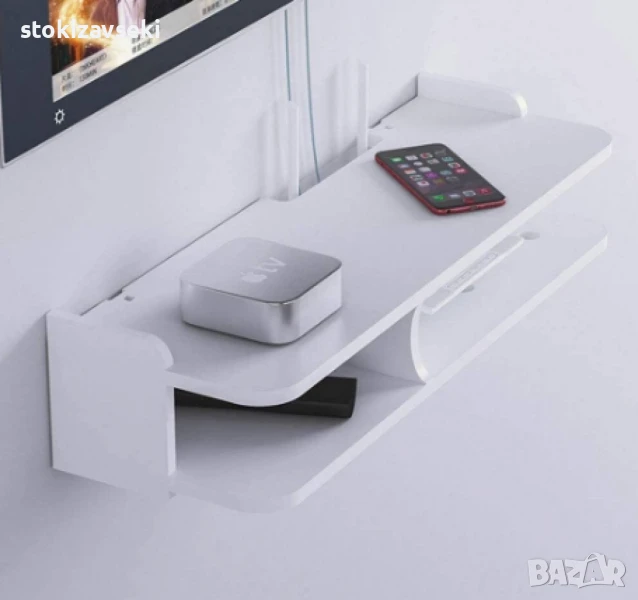 Стенен органайзер GREATON – за Wi-Fi рутер, дистанционно управление и други аксесоари, снимка 1