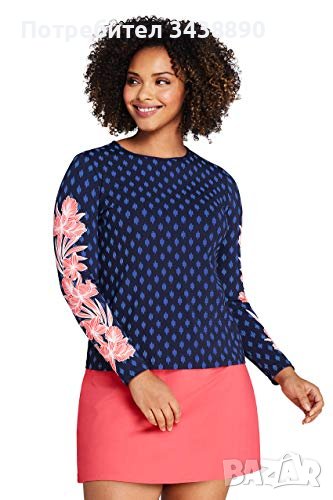 Плажна блузка против слънчево изгаряне UPF 50 XS 138, снимка 1