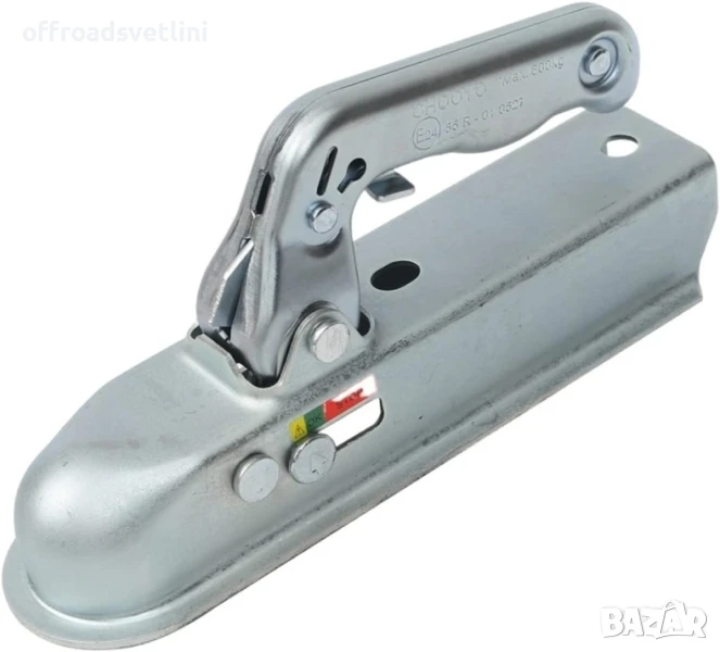 Заключваща лапа тип квадрат за теглич 50мм за ремарке до 800 кг, снимка 1