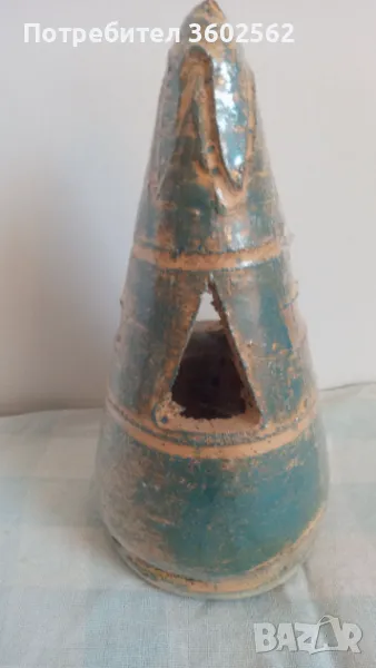 керамична поставка за ароматна свещ, снимка 1