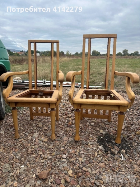 Дървени столове, снимка 1