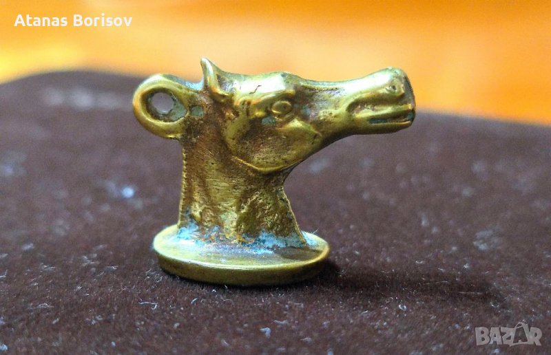 3бр. възрожденски лични бронзови печати 19 век, снимка 1