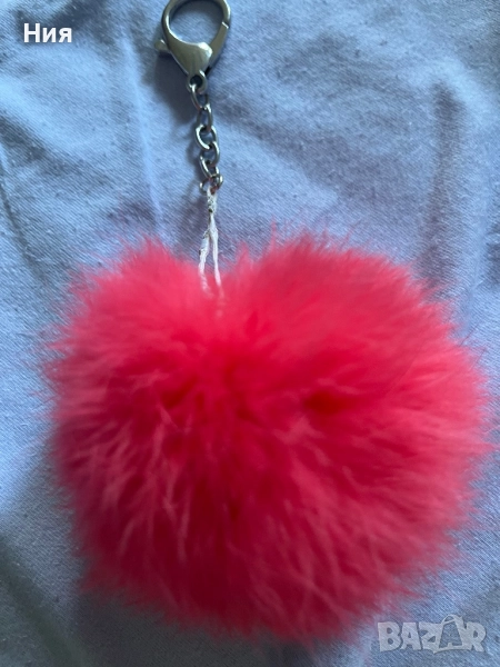 Пухкав аксесоар за чанта, снимка 1