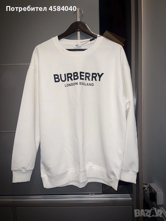 BURBERRY Блуза- Бяла, снимка 1